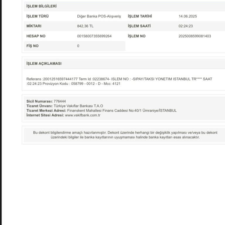 Taksici Hem Nakit Hem Karttan Fazla Ücret Çekti İade Yapılmazsa İşlem Başlatacağım