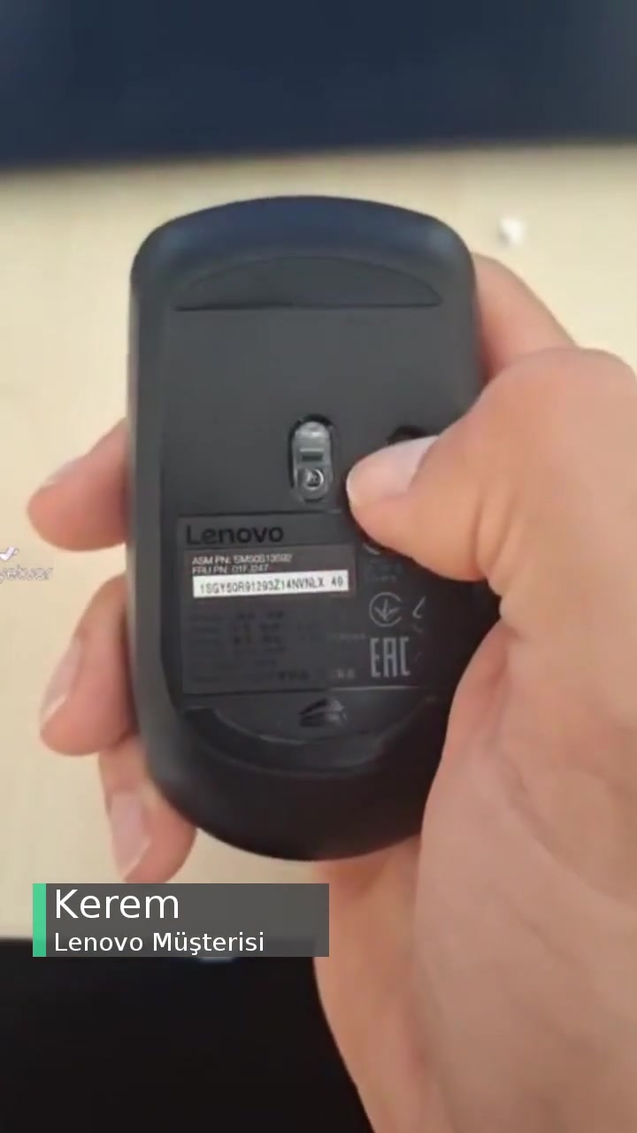 Lenovo 7 Ay Önce Aldığım Mouse Kronik Sorunu Olan Işık Yanıp Sönme Sorunu videonun kapak resmi