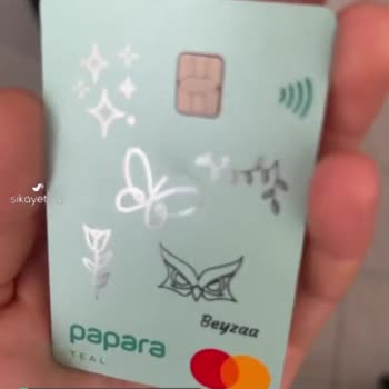Papara Kartım Ezik Ve Yamuk Geldi, Yeni Kart Talep Ediyorum!