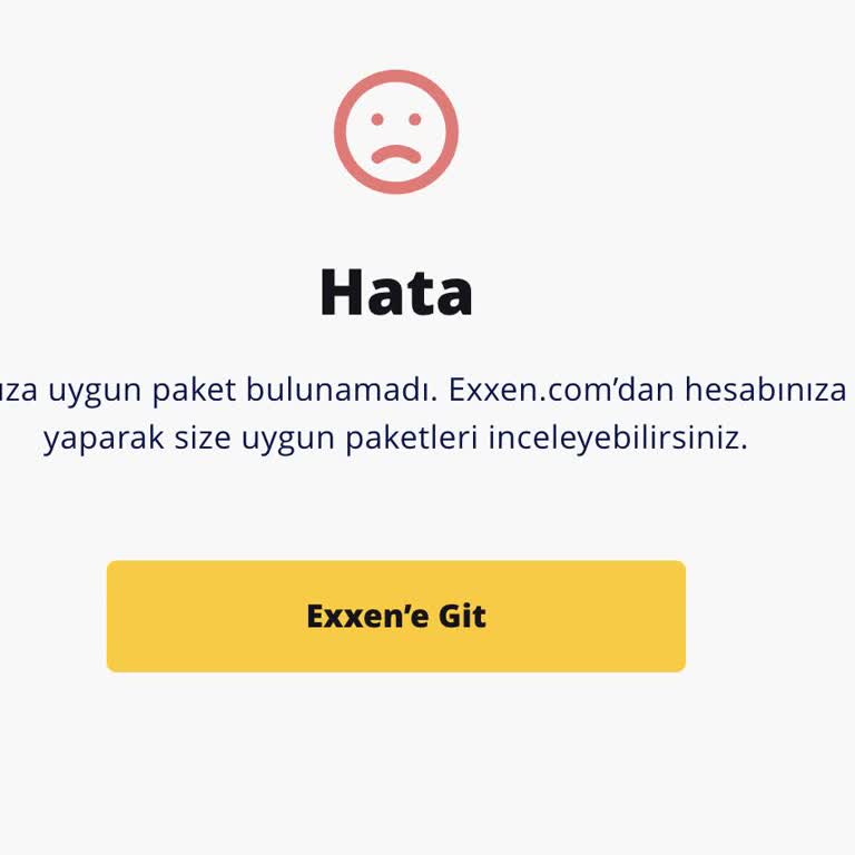 Exxen Üyeliği İptal Edilemiyor: Hata Mesajı Alıyorum