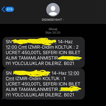 Bilet Bilgilerim İzinsiz Değiştirildi, Sorunuma Çözüm Sunulmadı