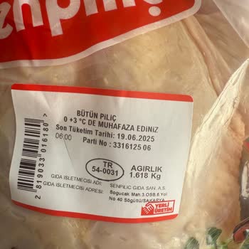 Eksik Gramajlı Tavuk İçin Tam Ücret Alındı