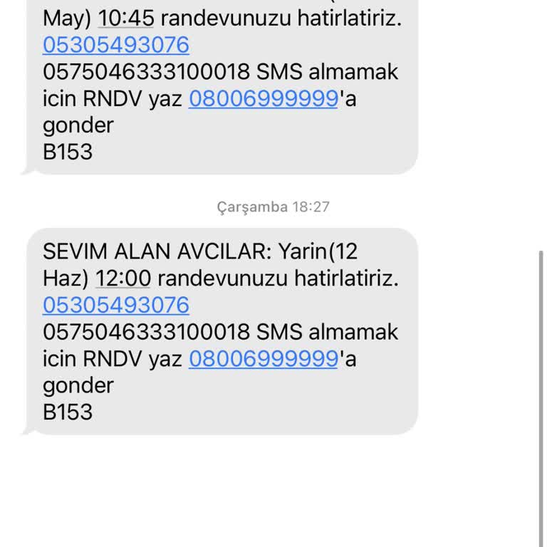 Randevu Sonrası Hizmet Ve İade Sorunu Yaşadım