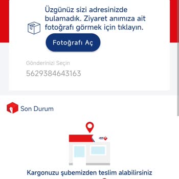 Evdeyken Kargom Teslim Edilmedi Ve Anlamsız Fotoğraf Gönderildi