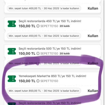 Kupon Kullanımıyla İlgili Ödeme Sorunu Ve Müşteri Yanıltılması