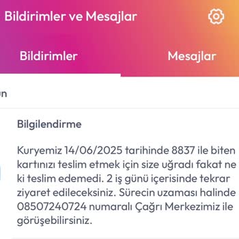 PTT Kredi Kartı Teslimatı Sürekli Erteleniyor Müşteri Hizmetleri Çözüm Sunmuyor