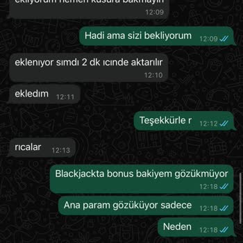 Bonus Koşulları Hakkında Yanıltıcı Bilgilendirme Ve Çekim Sorunu