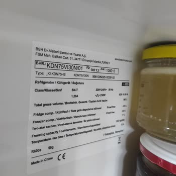Bosch KDN75VI30N Buzdolabı Yiyecekleri Bozuyor Güvenim Sarsıldı