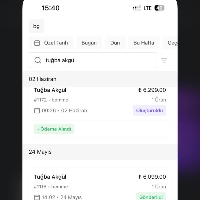 Teslim Edilmeyen Elbiseler Ve İade Sorunu