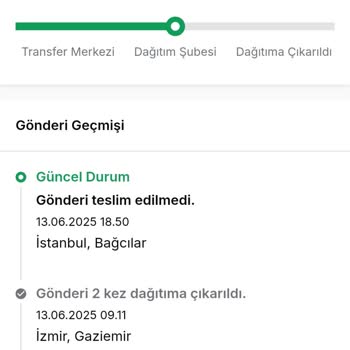 Teslim Edilmeyen Paketim Dağıtım Şubesinde Bekletiliyor, Çözüm Bekliyorum