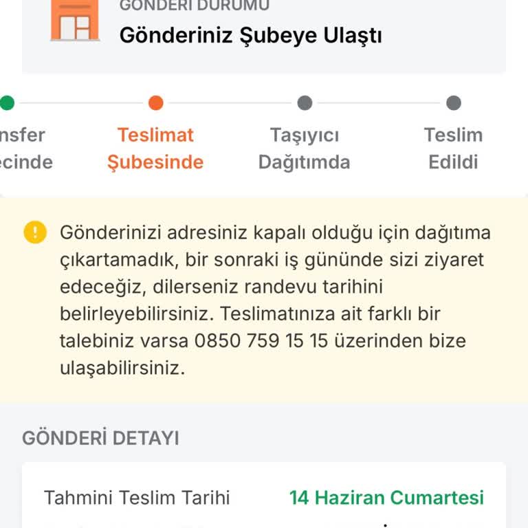 Trendyol Express'in Cumartesi Dağıtım Sorunu Ve Müşteri Hizmetleri Yetersizliği