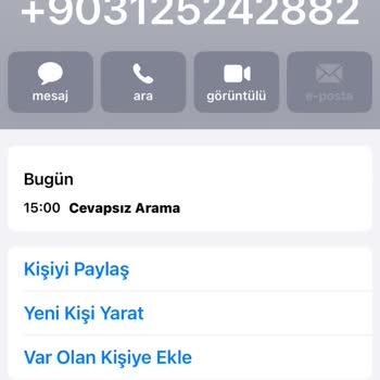 Bilinmeyen Numaradan Anket Araması Sonrası Yaşadığım Endişe Ve Sorumluluk Reddi