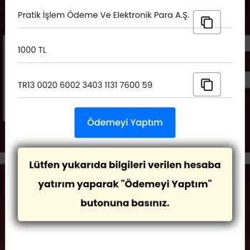 7slotin.com'da Yatırdığım Para Hesabıma Geçmedi, Destek Alamadım