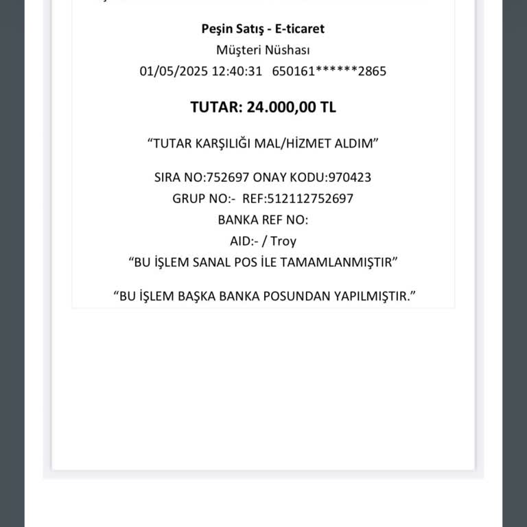 Fzypay Üzerinden Yapılan İşlemde Yaşanan Güven Sorunu Ve İade Problemi