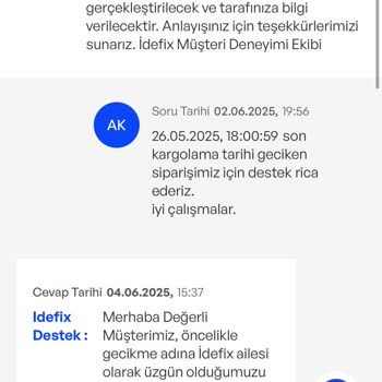 Siparişim Gecikti, Haber Vermeden İptal Edildi!