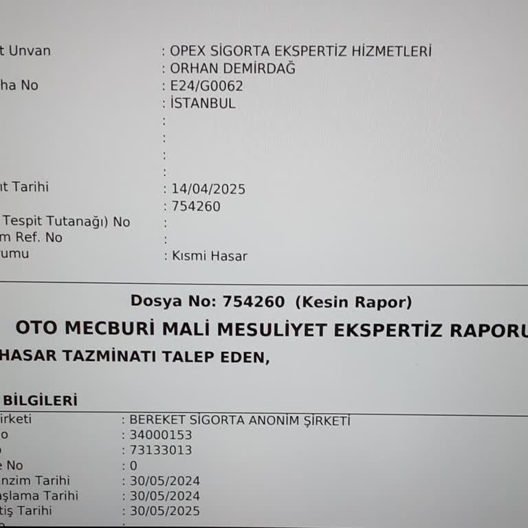 Sigorta Hasar Dosyası İtirazında Bilgilendirme Ve Çözüm Eksikliği