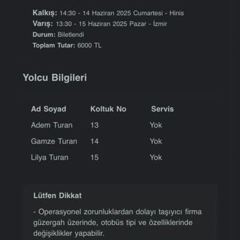 Çocukla Yolculukta Koltuk Kısıtlaması Mağduriyeti