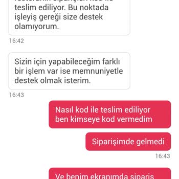 Teslim Edilmeyen Siparişe Çözüm Sunulmayan Müşteri Deneyimi