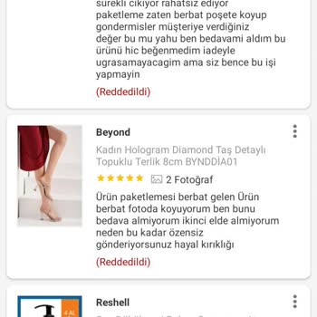 Olumsuz Ürün Yorumlarım Sürekli Reddediliyor, Müşteri Görüşleri Dikkate Alınmıyor