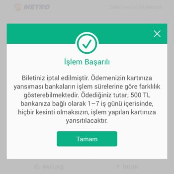 Bilet İptali Sonrası İade Sürecinde Yaşanan Gecikme Ve İlgisizlik