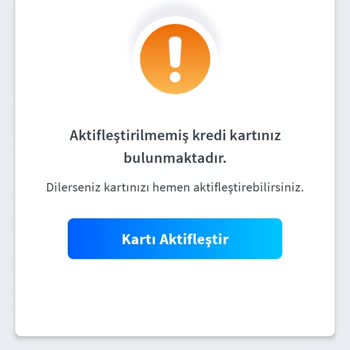 Halkbank Mobilde Kredi Kartı Aktifleştirme Sorunu