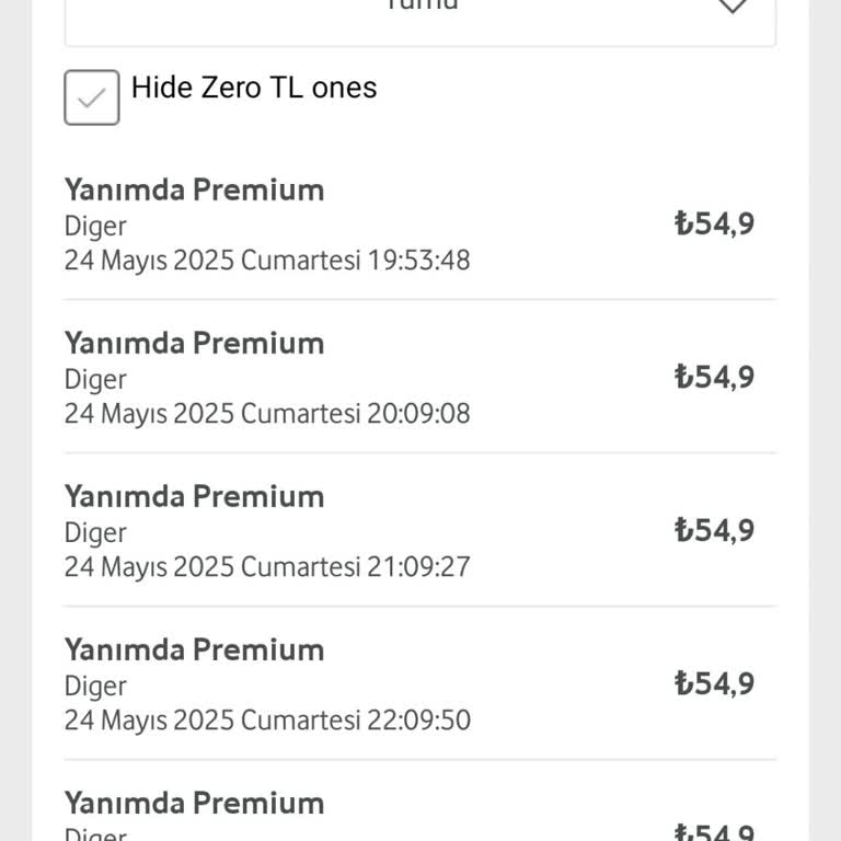 Vodafone Premium Üyelikte Fazla Ücret Kesildi Ve Fatura Şişti