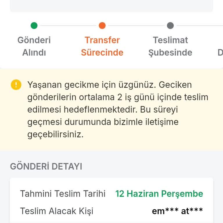 Trendyol Siparişim 9 Gündür Teslim Edilmedi, Hizmetten Memnun Değilim