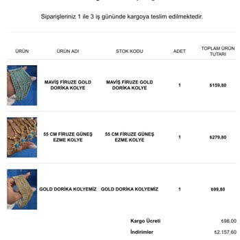 Siparişim Eksik Geldi Ve Müşteri Hizmeti Yanıt Vermiyor