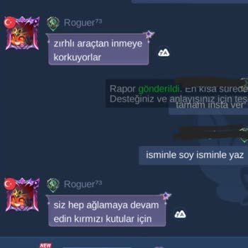 Oyunda Hakaret Eden Ve Milli Değerlere Saldıran Oyuncuya Yaptırım Uygulanmıyor