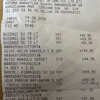 Market Kampanyası Fiyat Farkı Ve Fiş Kontrolünde Yaşanan Mağduriyet