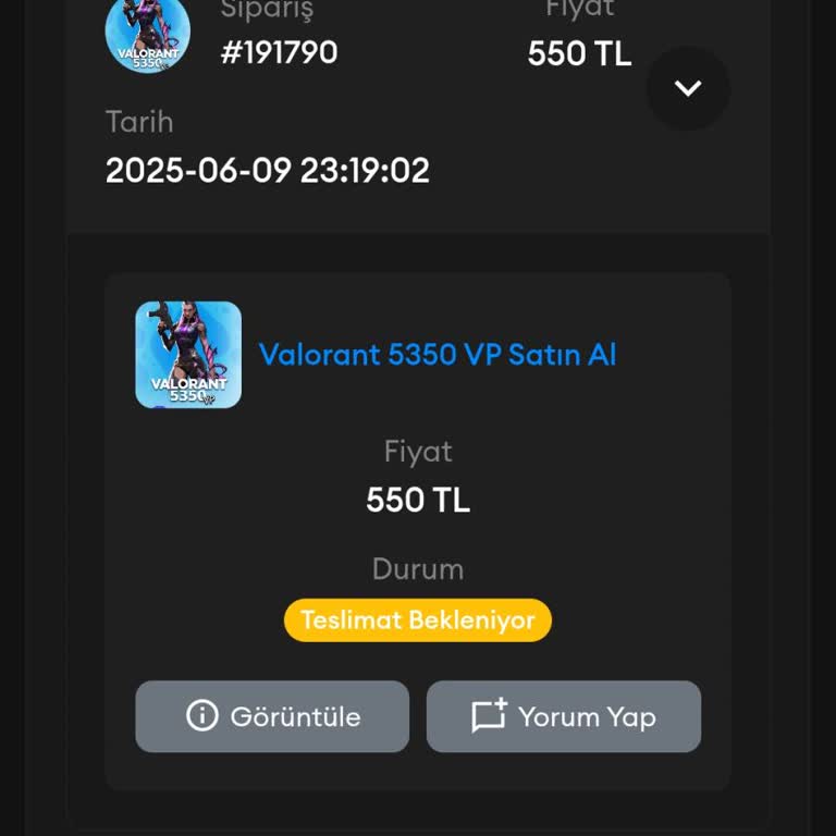Siparişim Teslim Edilmedi, Geri Dönüş Sağlanmadı