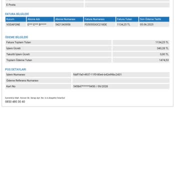 Sabit Fatura Ödeme Sitesinde Gizli İşlem Ücreti Ve Ulaşılmaz Müşteri Hizmeti Mağduriyeti