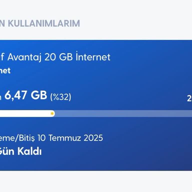 Turkcell'de Sahilde İnternet Çekmiyor Ve Kota Hızla Tükeniyor