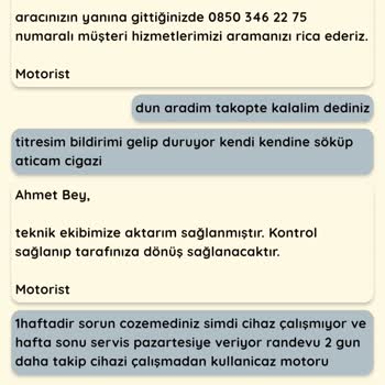 Cihazda Sürekli Sorunlar Ve Yetersiz Müşteri Hizmeti Deneyimi