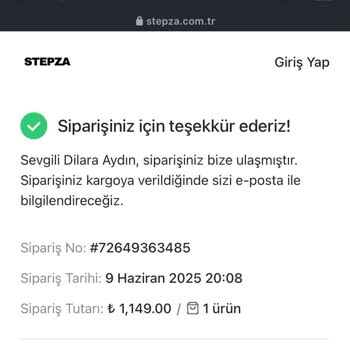 Satın Aldığım Ürün Sahte Ve İade Kabul Edilmiyor