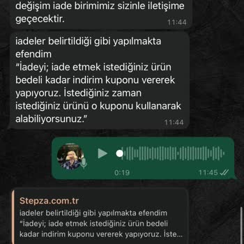 Satın Aldığım Ürün Sahte Ve İade Kabul Edilmiyor