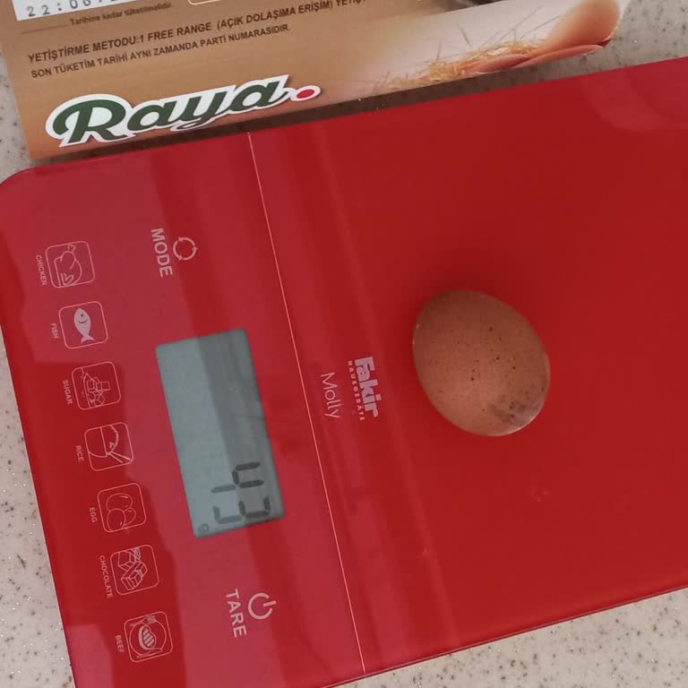 Raya Yumurta'da M Boy Yerine S Boy Yumurtalarla Karşılaştım