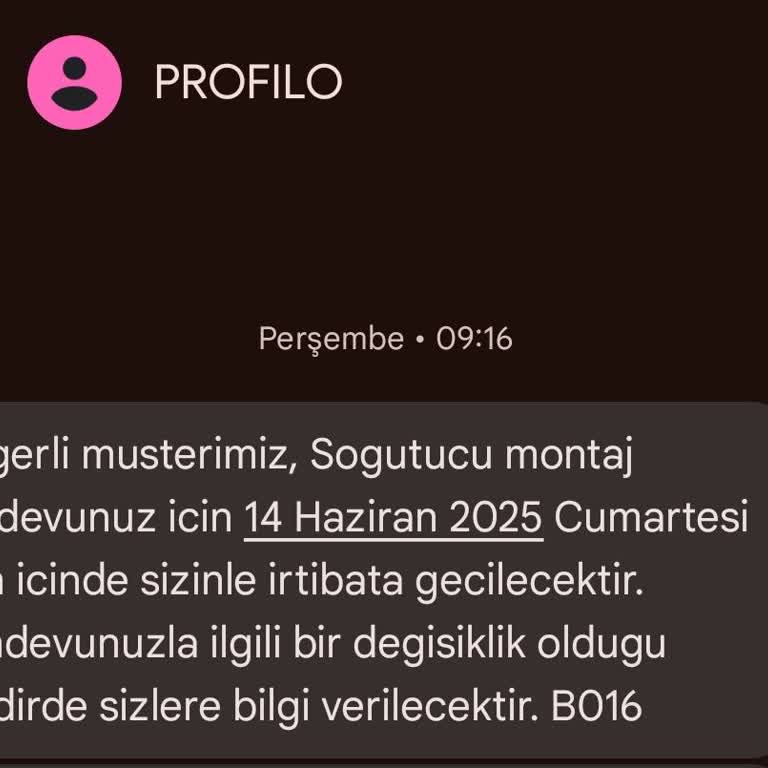 Profilo Servis Randevusuna Uymadı, Mağduriyet Yaşadık