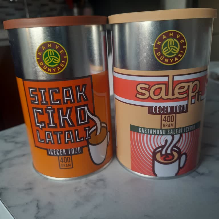 Kahve Dünyası'ndan Aldığım Sıcak Çikolata Ve Salep Bozuk Çıktı!