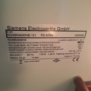 Siemens Buzdolabı Arızası Sonrası Servis Ve İade Sürecinde Yaşanan Mağduriyet