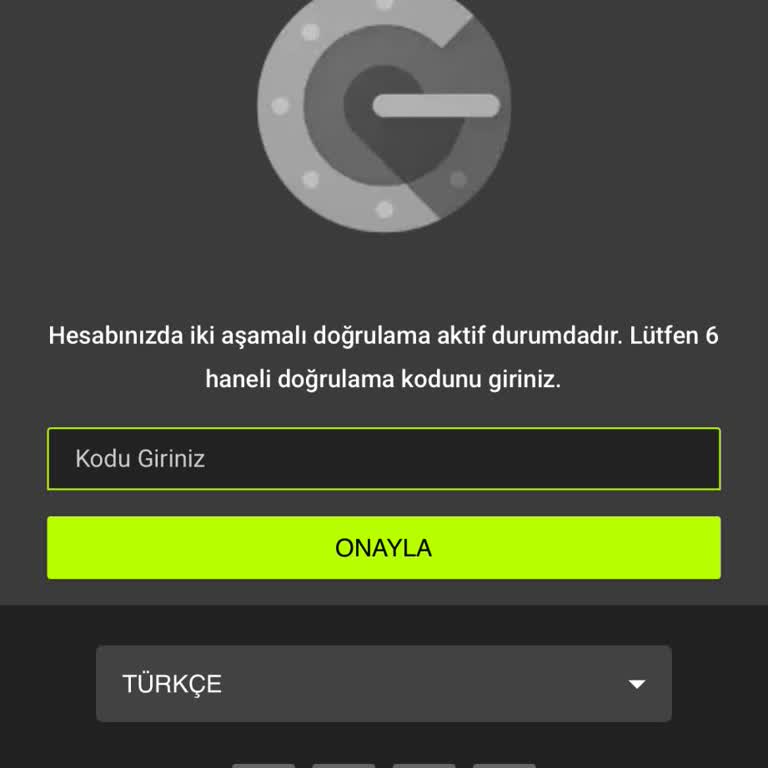 İki Adımlı Doğrulama Nedeniyle Hesabıma Ulaşamıyorum
