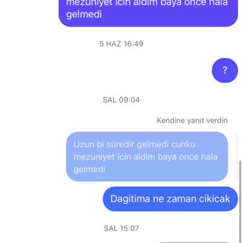 Siparişim Zamanında Teslim Edilmedi, Mağduriyet Yaşadım