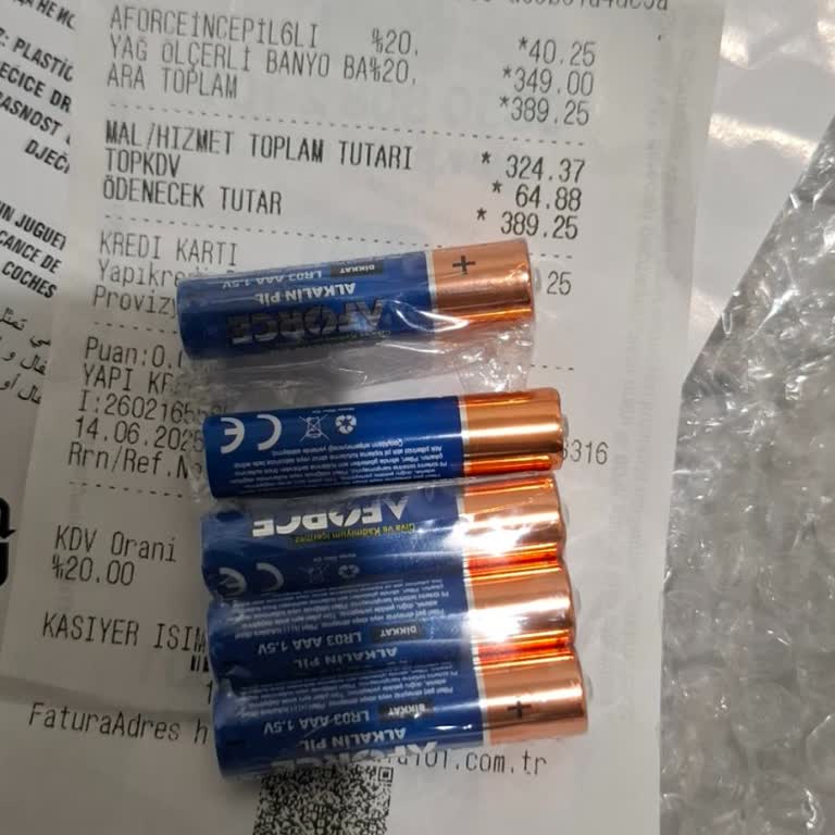 A101'de Zorunlu Pil Satışı Ve İade Sorunu