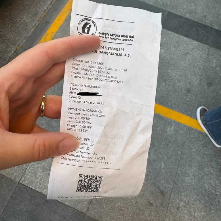 Maidan Otoparkında Bilgilendirme Eksikliği Ve Beklenmedik Ücretlendirme