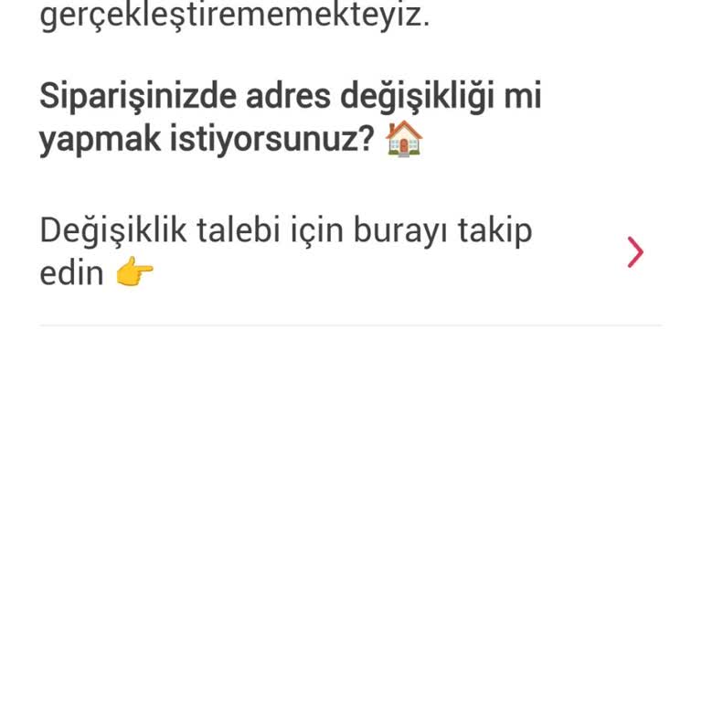 Sipariş İptali Konusunda Karşılaşılan Zorluk