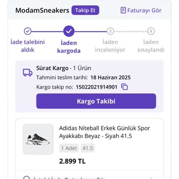 Yanlış Numara Ayakkabı Gönderimi Ve Geciken İade Süreci