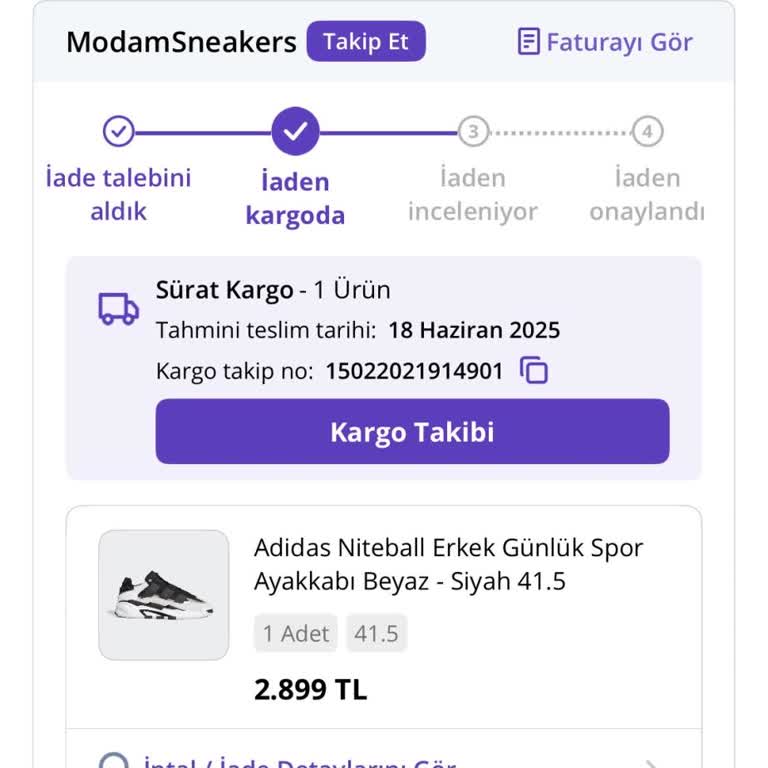 Yanlış Numara Ayakkabı Gönderimi Ve Geciken İade Süreci