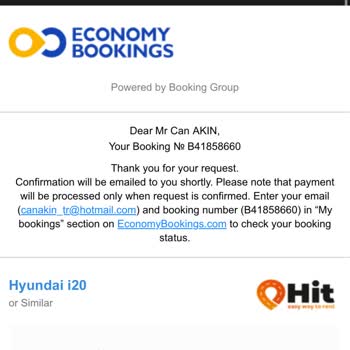 Bayram Öncesi Araç Kiralama Rezervasyonum Haksız Şekilde İptal Edildi, Paramı Geri Alamadım