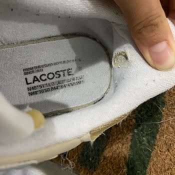 Lacoste Ayakkabıda Tekrar Eden Açılma Ve İade Reddi Mağduriyeti