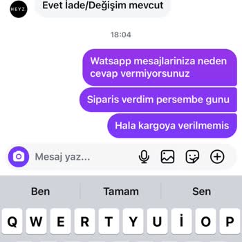 Siparişim Kargolanmadı, Firmadan Hiçbir Şekilde Yanıt Alamıyorum